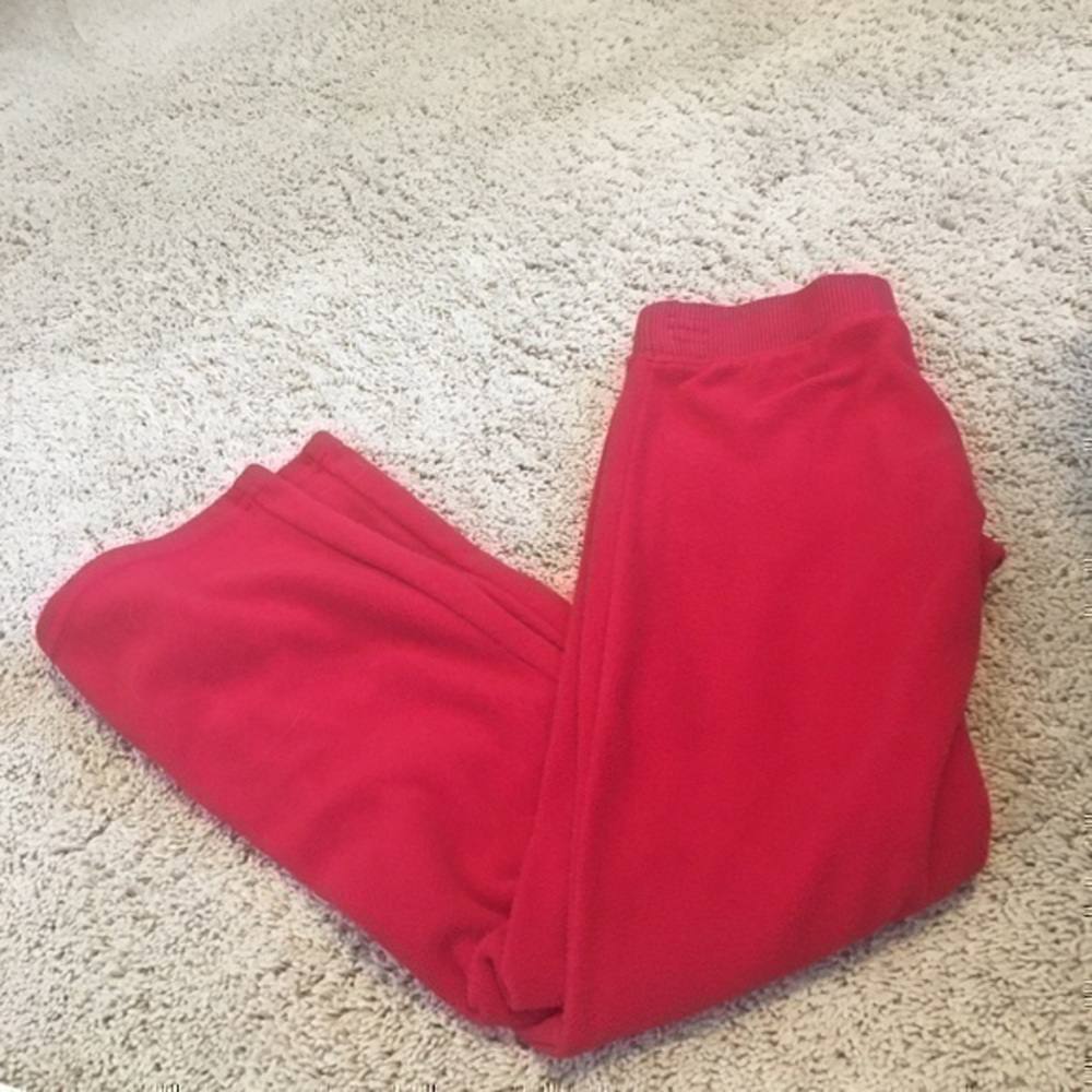Girls size medium 7/8 Crazy 8 sweat pants red